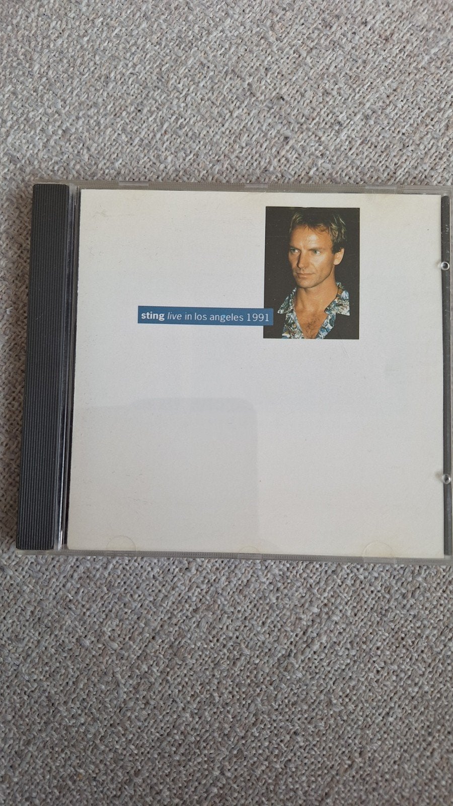 Sting - Live in Los Angeles 1991 CD, Cd's en Dvd's, Ophalen of Verzenden, 1990 - 1999, Gebruikt