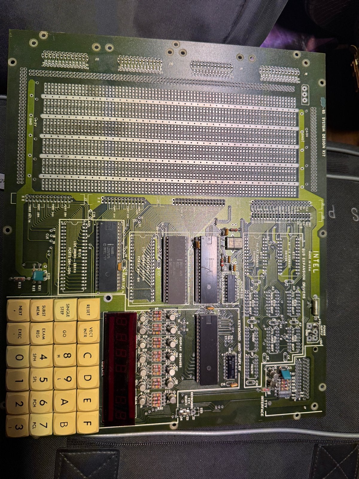 Zeldzame Intel SDK-85 Microcomputer Development Kit, Computers en Software, Ophalen of Verzenden
