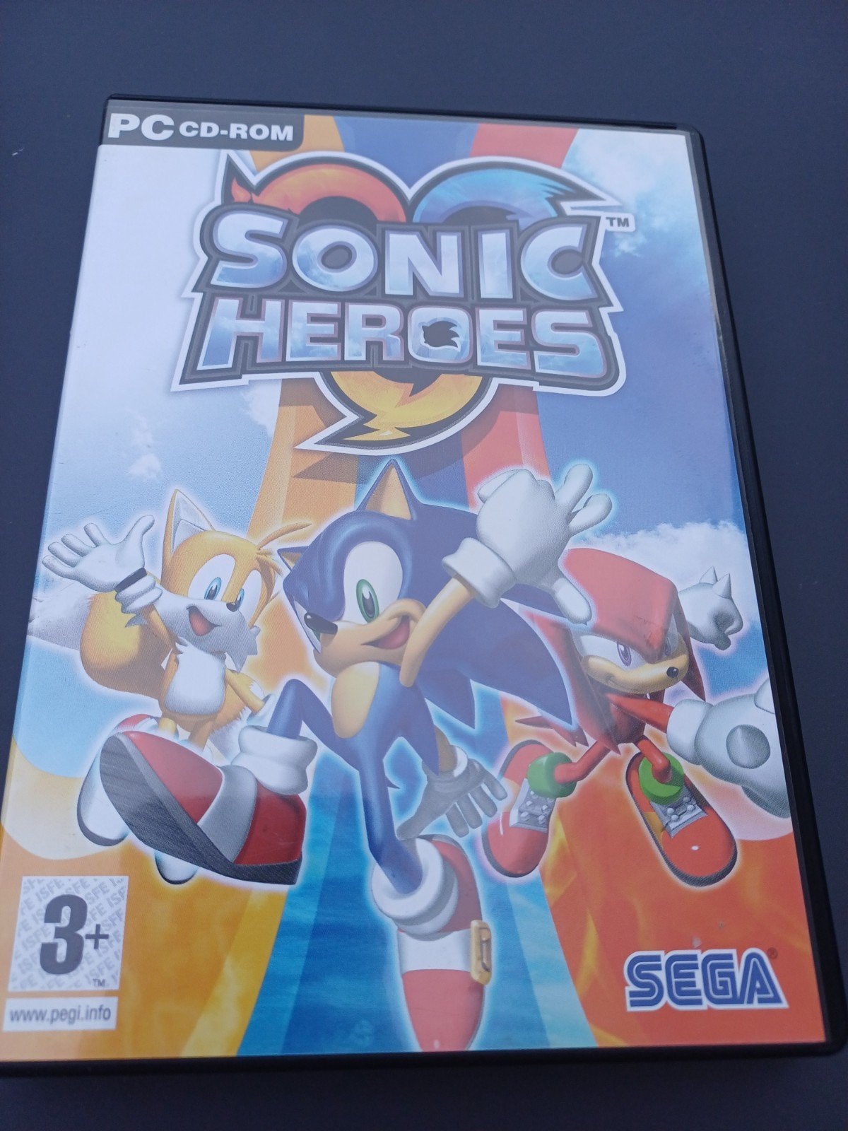 Sonic Heroes PC CD-ROM - Actie/Avontuur Game, Avontuur en Actie, Gebruikt, 1 speler, Ophalen of Verzenden