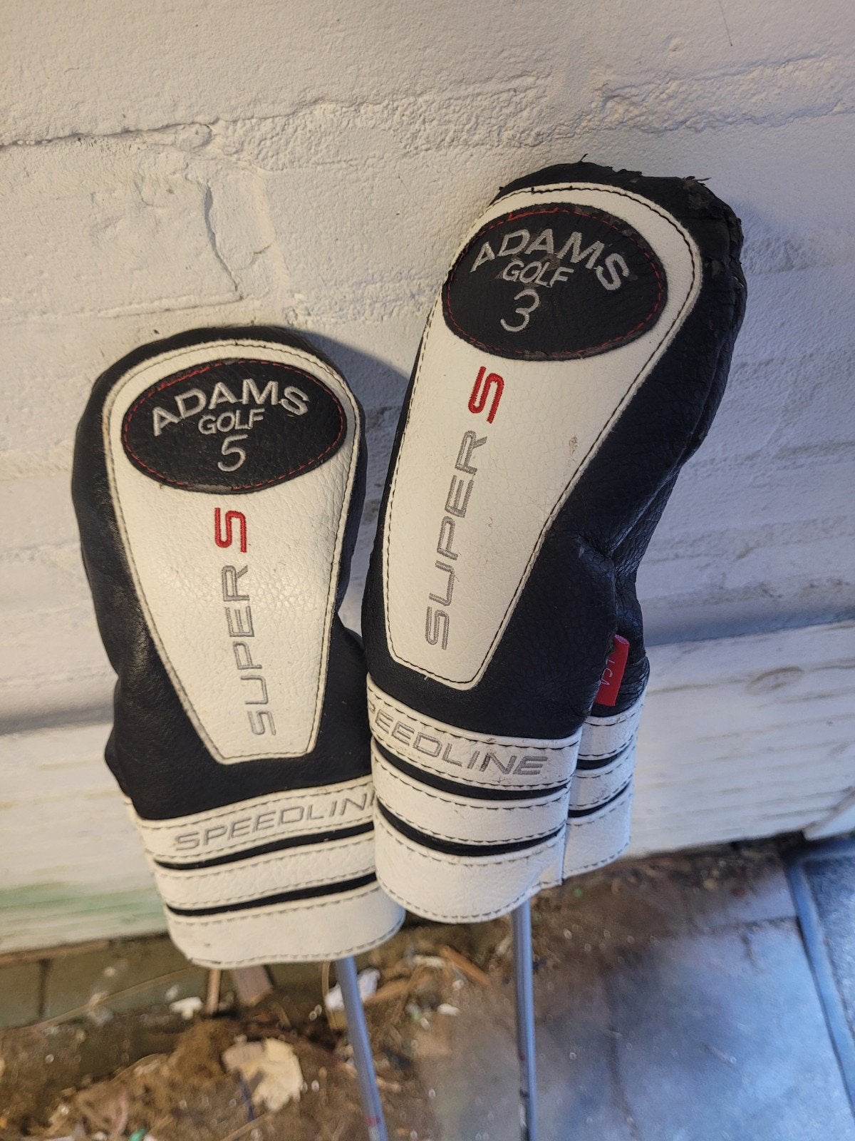 Adams Golf Super S Speedline 3 en 5 woods, Sport en Fitness, Golf, Ophalen of Verzenden, Gebruikt, Club, Overige merken