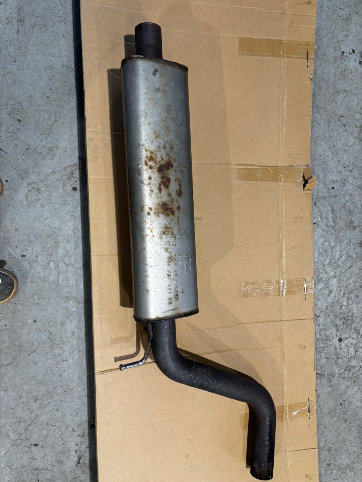 Middendemper golf 7 gti, Ophalen