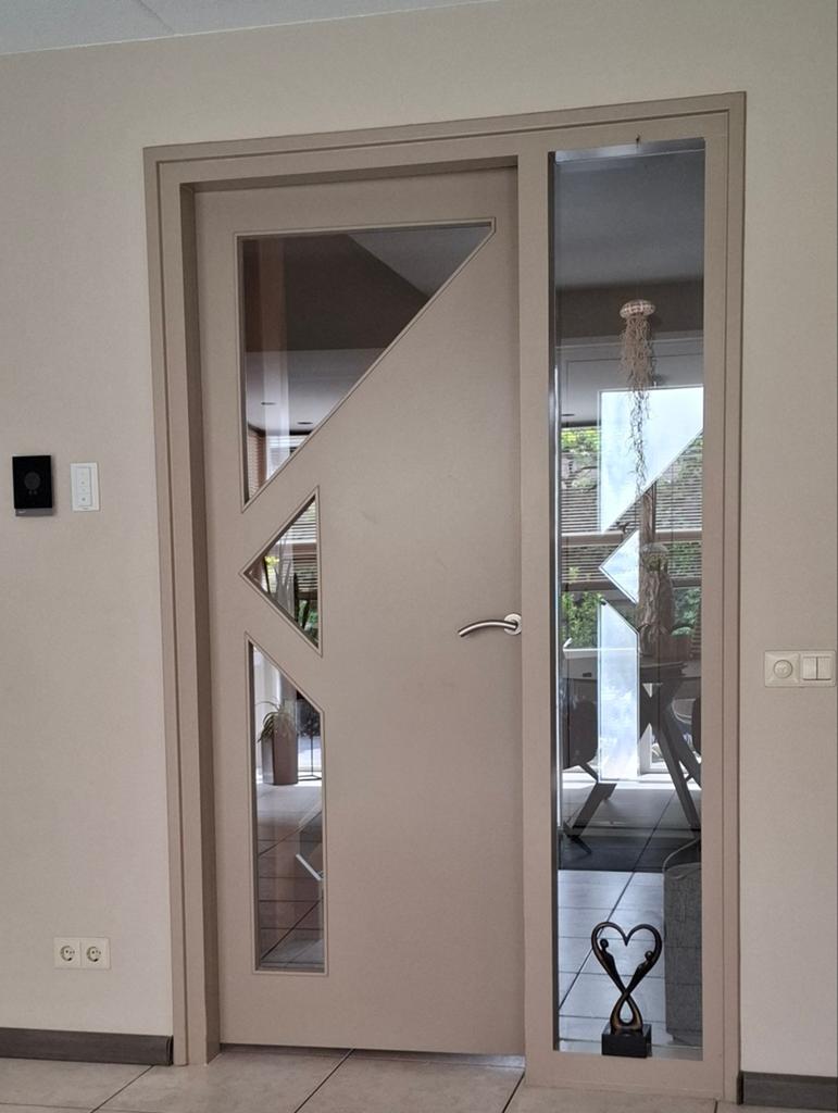 Binnenopdek deur.GRATIS!!!!!!!!!, Doe-het-zelf en Verbouw, Deuren en Horren, Gebruikt, Binnendeur, Ophalen of Verzenden, Glas