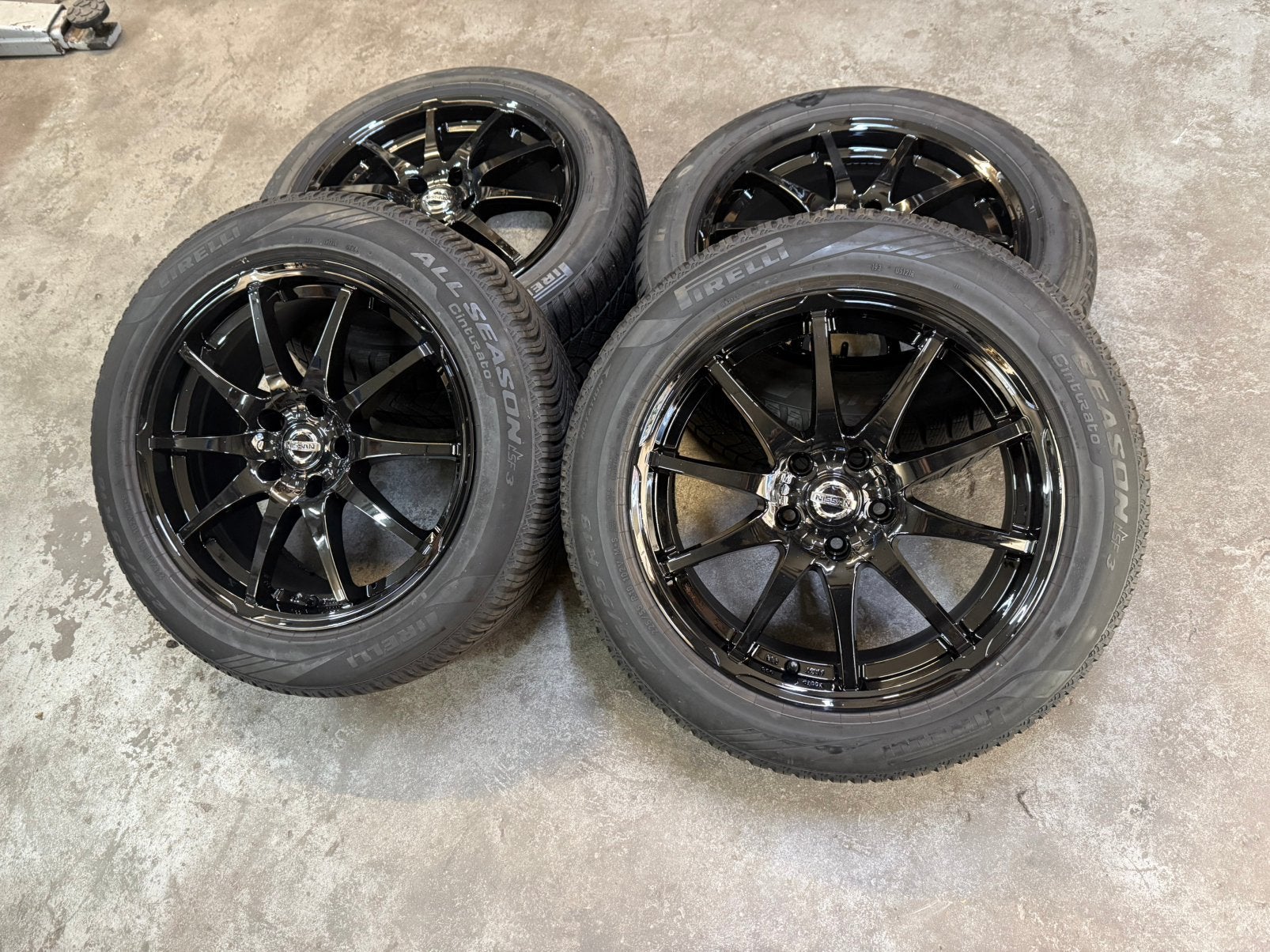 ✅ 18 inch Nissan Qashqai Juke XTrail velgen 5x114.3 J10, 18 inch, Gebruikt, Banden en Velgen, 235 mm