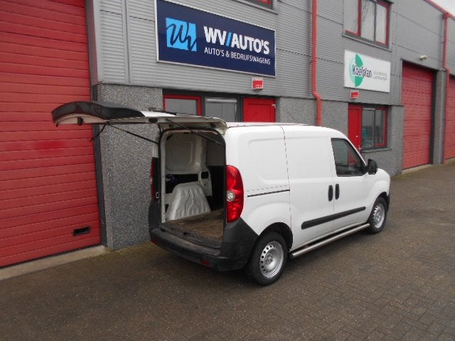 Opel Combo 1.3 CDTi L1H1 ecoFLEX airco uitvoering met achter, Auto's, Euro 5, Stof, Gebruikt, Zwart
