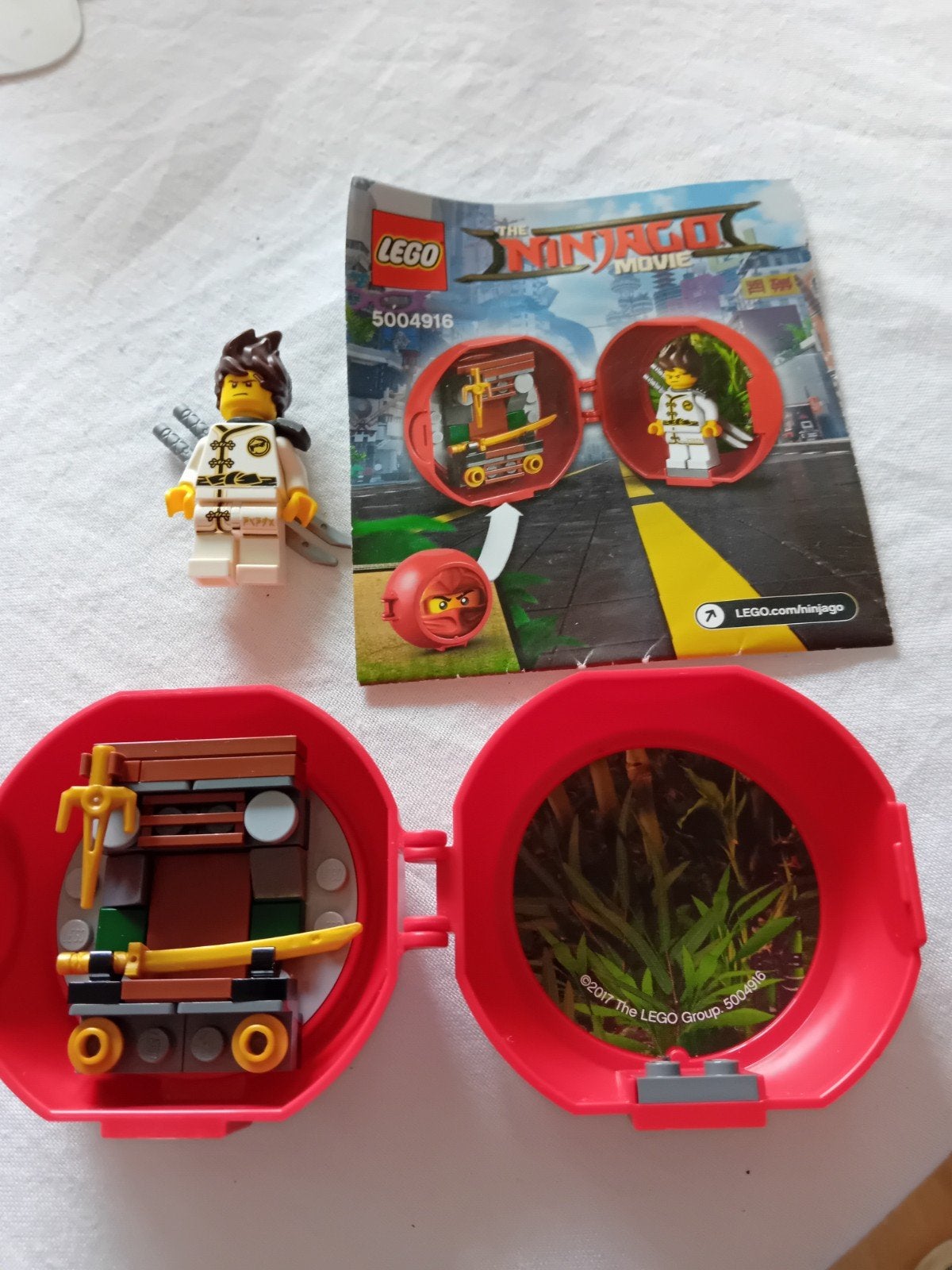 Lego Ninjago Movie 5004916 Kapsel met Jay Minifiguur, Lego, Ophalen of Verzenden, Zo goed als nieuw, Inclusief instructies