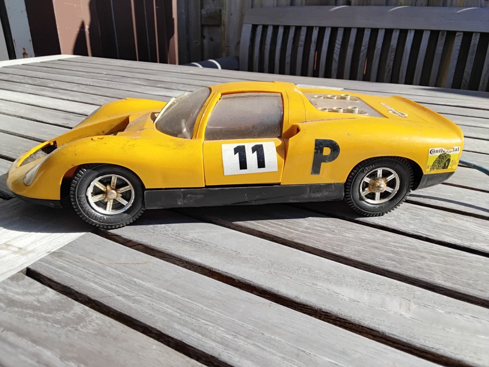 Vintage GAMA Porsche 917 RC auto - Zeldzaam model, Elektro, Gebruikt, Ophalen of Verzenden, Auto onroad