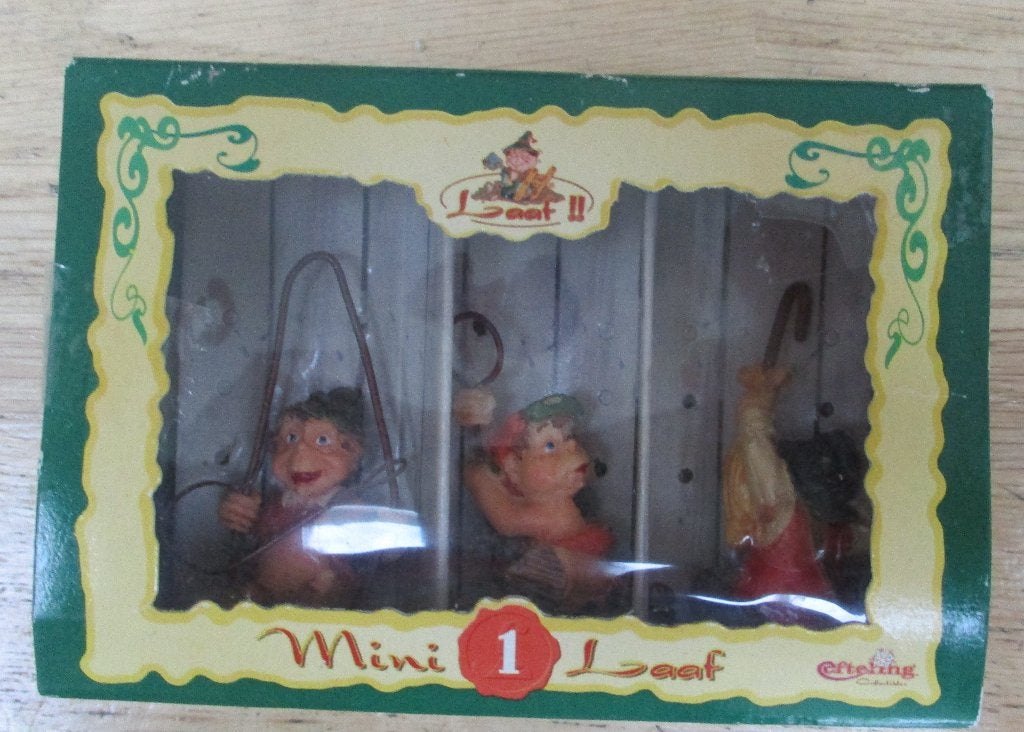 efteling doosje mini 1 Laaf met 3 kleine laafjes, Ophalen of Verzenden, Zo goed als nieuw, Beeldje of Poppetje