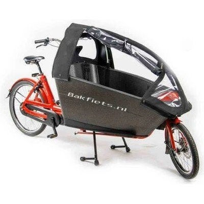Excellent Condition!! Bakfiets-nl Shepherd Steps E6100, Fietsen en Brommers, 3 kinderen, Huif, Zo goed als nieuw, Schijfrem