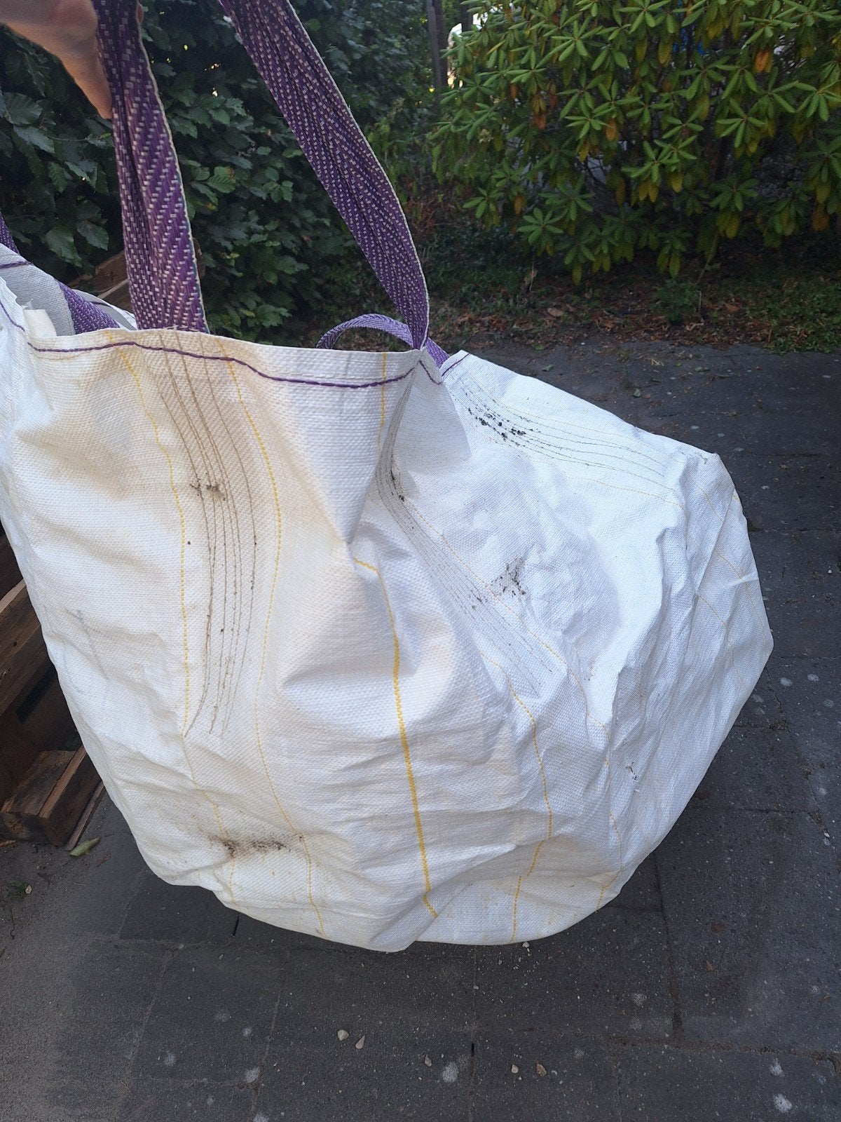 Lege bigbag voor 1 m3 stenen GRATIS ophalen voor 15 augustus, Tuin en Terras, Grind, Keien en Split, Ophalen, Gebruikt