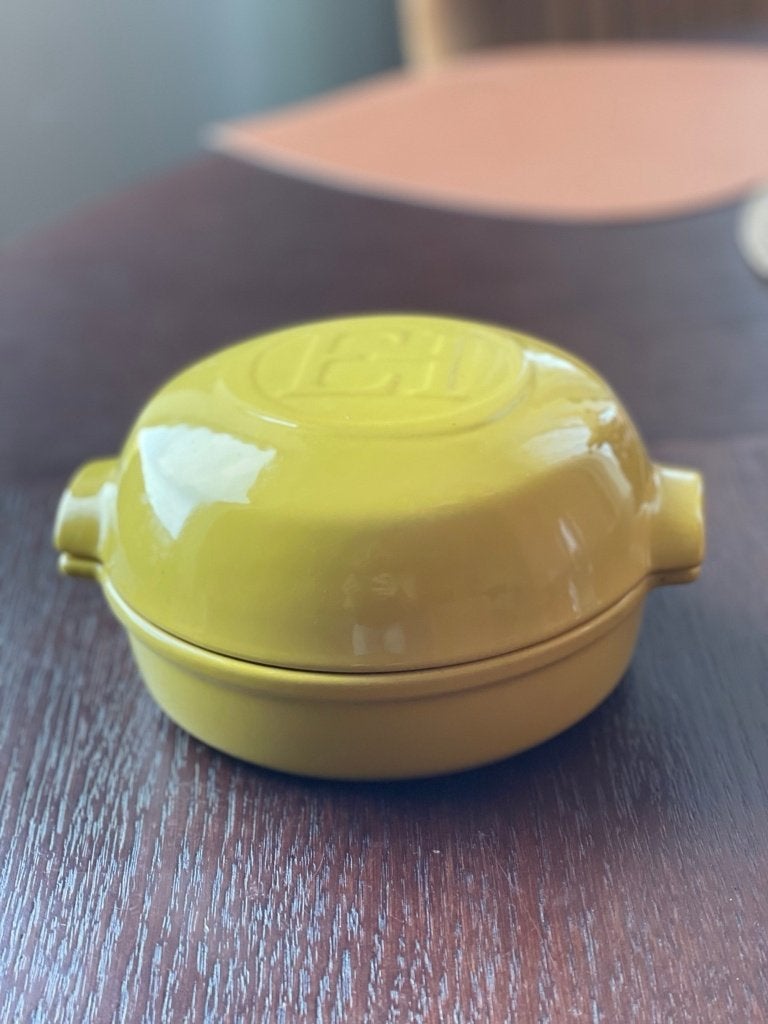 Emile Henry cheese maker - made in France, Gebruikt, Braadpan, Steen/keramiek, Overige merken