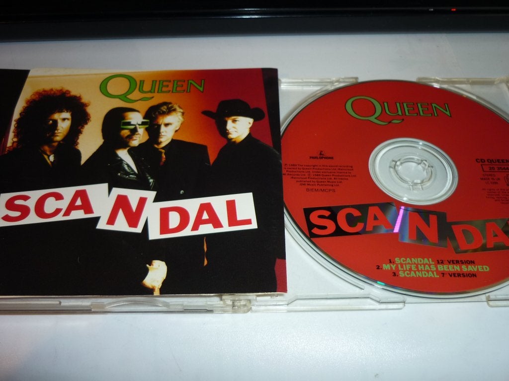 Queen - Scandal CD Single (1989), Ophalen of Verzenden, Zo goed als nieuw, Classic Rock, Single