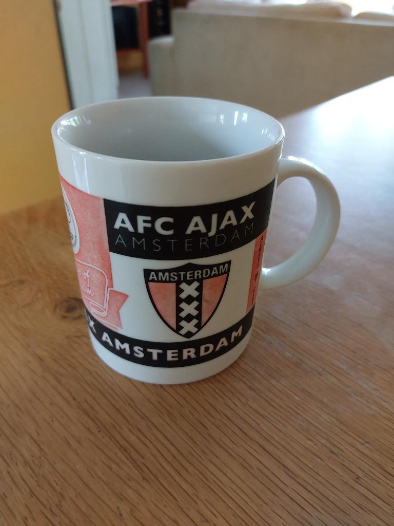 beker AFC Ajax Amsterdam, Verzamelen, Ophalen of Verzenden, Zo goed als nieuw, Ajax, Overige typen