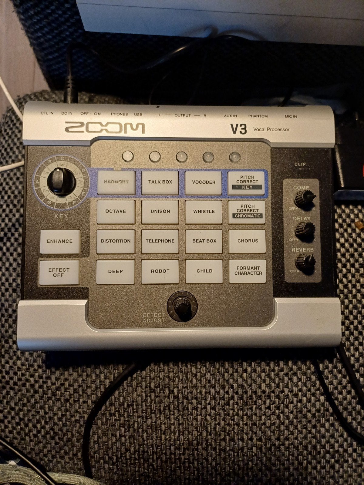 Zoom V3 Vocal Processor - Perfect voor zang effecten, Muziek en Instrumenten, Ophalen of Verzenden, Zo goed als nieuw, Delay of Echo