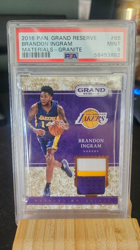 Brandon Ingram Panini Grand Reserve Materials Granite 11/25, Hobby en Vrije tijd, Ophalen of Verzenden, Nieuw, Plaatje