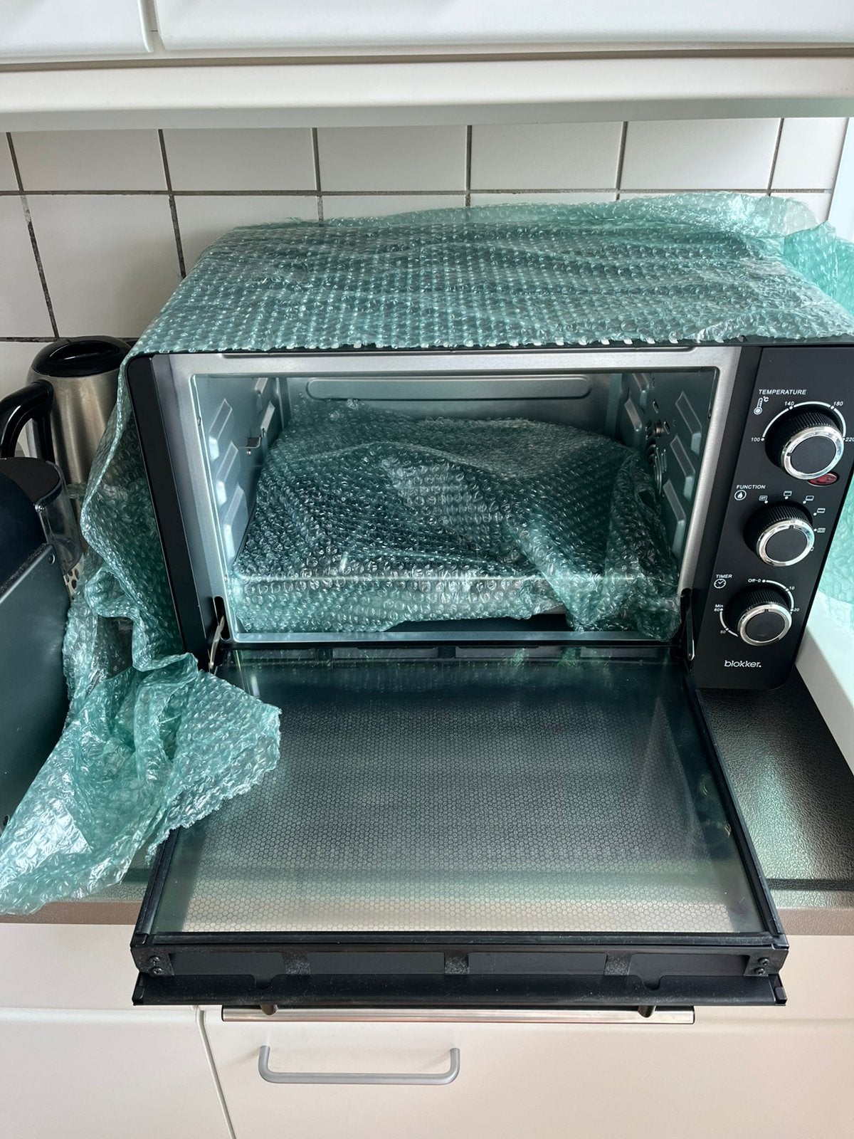 Blokker oven / grill , nieuw !! Nooit gebruikt, Witgoed en Apparatuur, Ovens, Ophalen of Verzenden, Zo goed als nieuw, Minder dan 45 cm