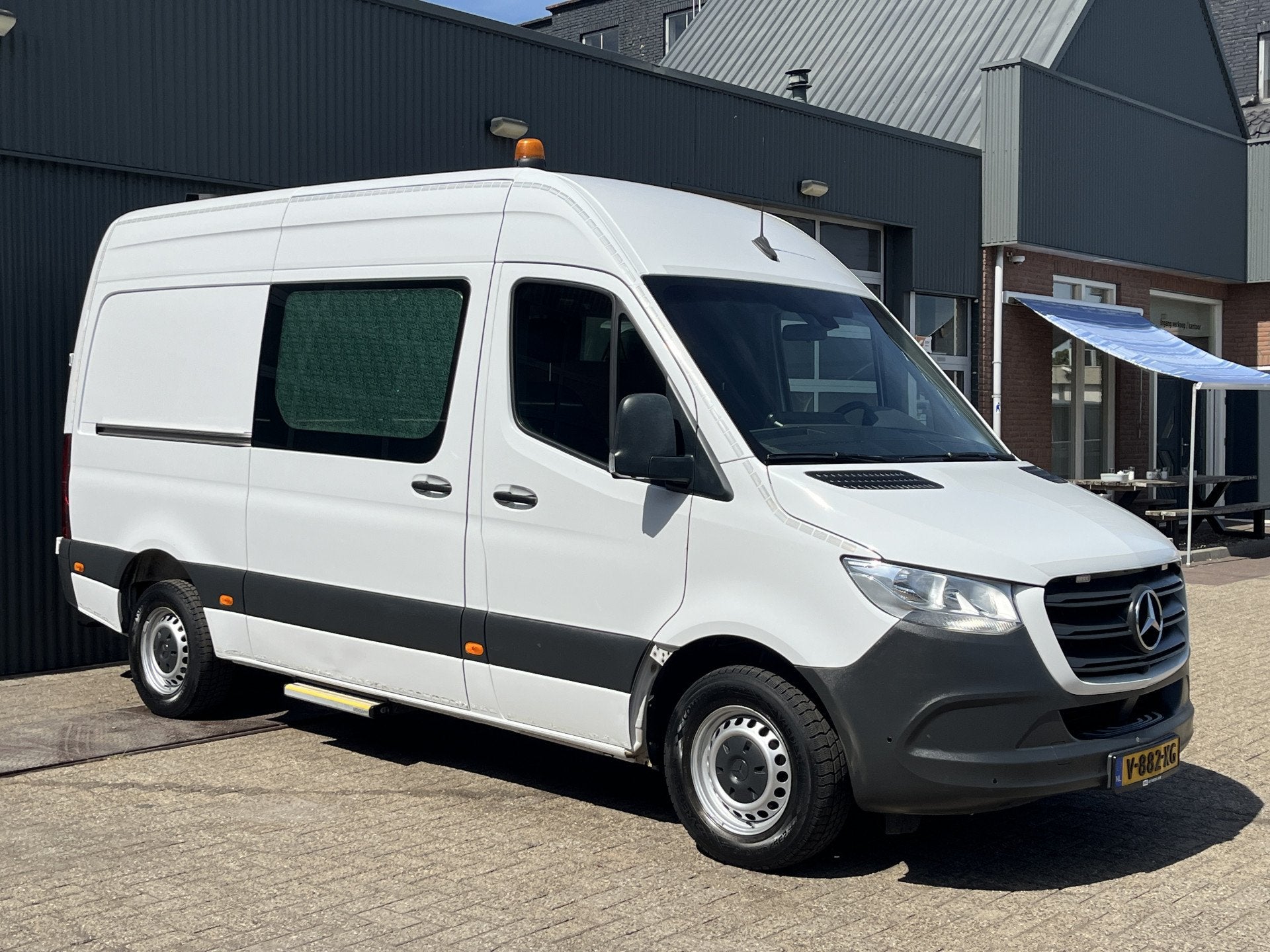 Mercedes-Benz Sprinter 314CDI L2H2 Inrichting Werkplaats 280, Automaat, Gebruikt, Wit, Bedrijf