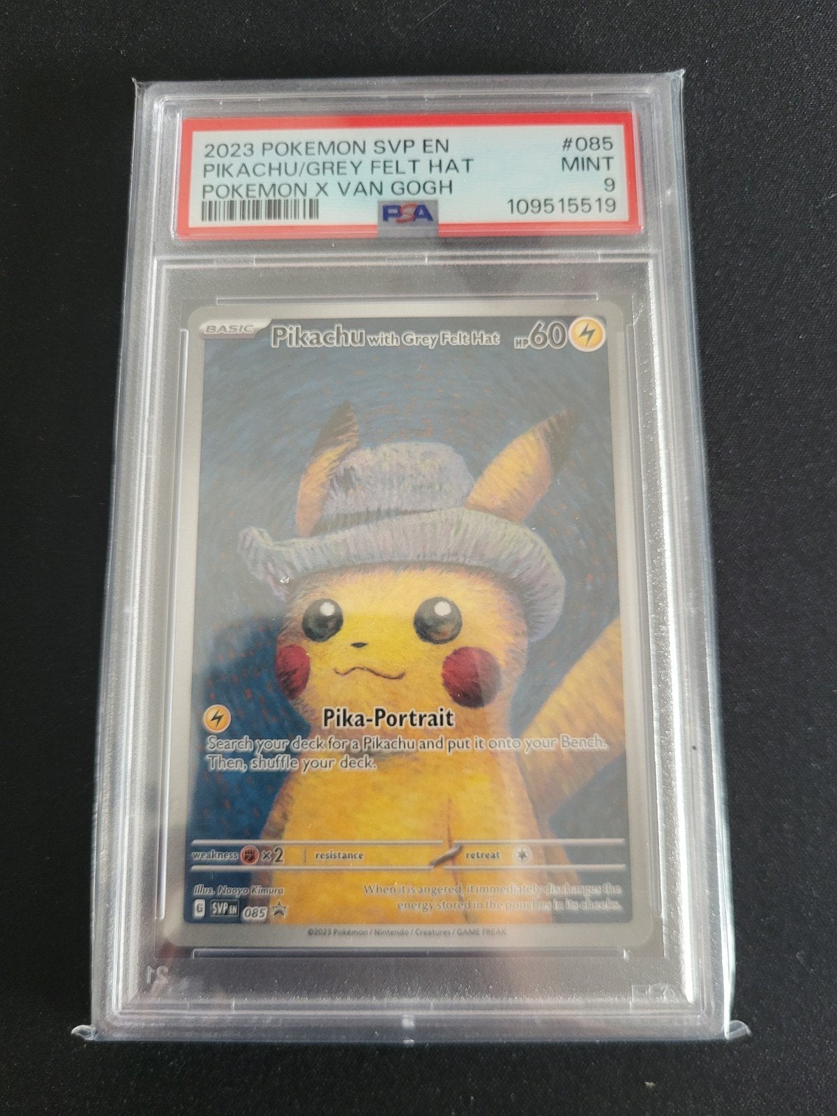 Pokemon Pikachu van gogh, Hobby en Vrije tijd, Verzamelkaartspellen | Pokémon, Ophalen of Verzenden, Zo goed als nieuw
