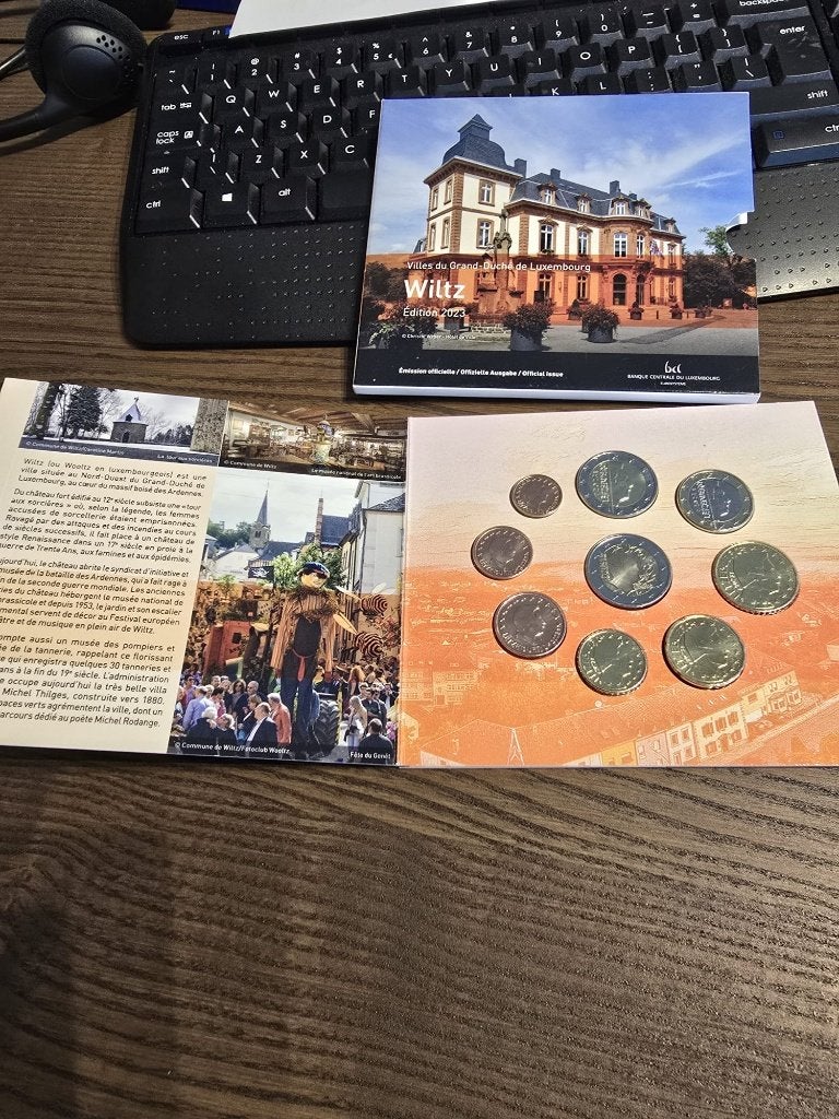 Te koop BU set Luxemburg 2023, Ophalen of Verzenden, Luxemburg, Overige waardes, Setje