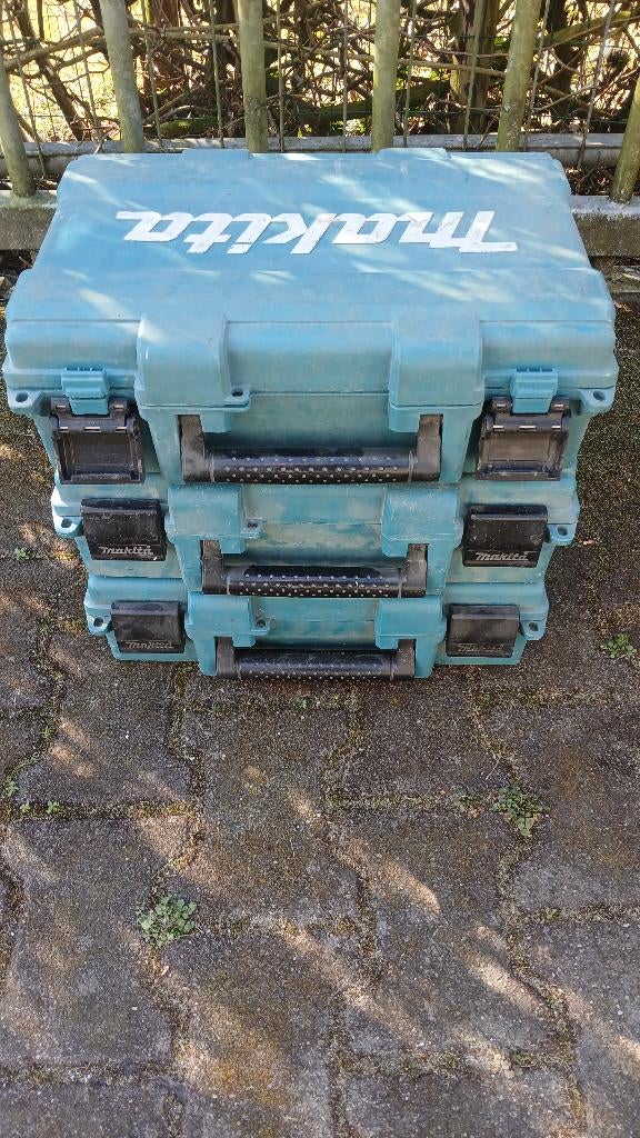 makita gereedschapskoffers boxen box koffer gereedsschapkist, Ophalen of Verzenden, Gebruikt