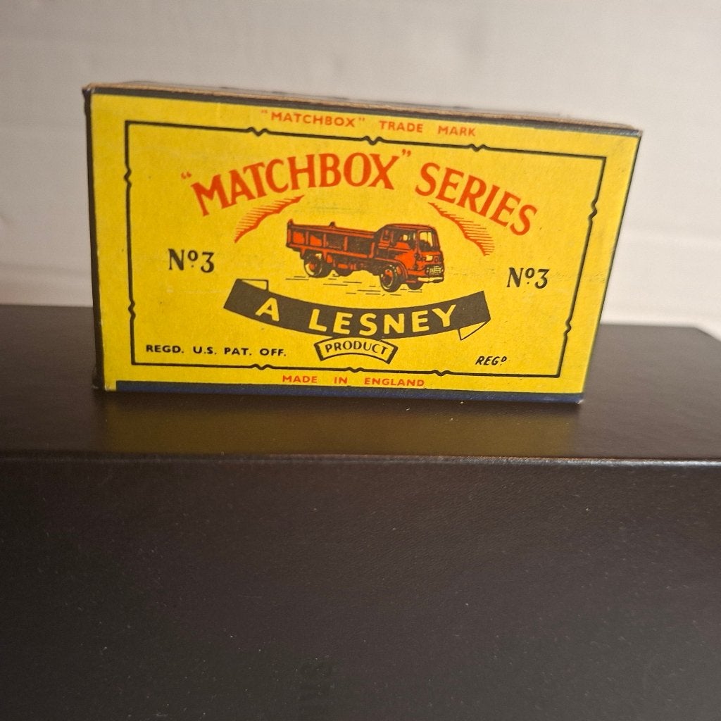 Matchbox Lesney # 3 B empty  C box voor Bedford Tipper, Verzenden, Gebruikt, Bus of Vrachtwagen