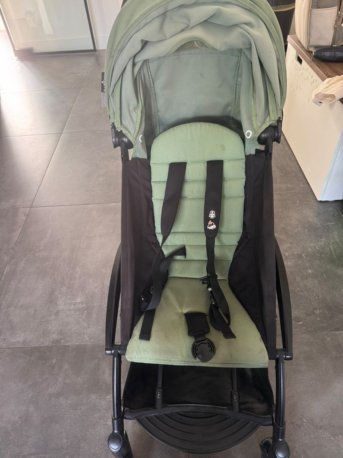 YOYO kinderwagen - Groen, Ophalen of Verzenden, Gebruikt, Overige merken, Verstelbare rugleuning