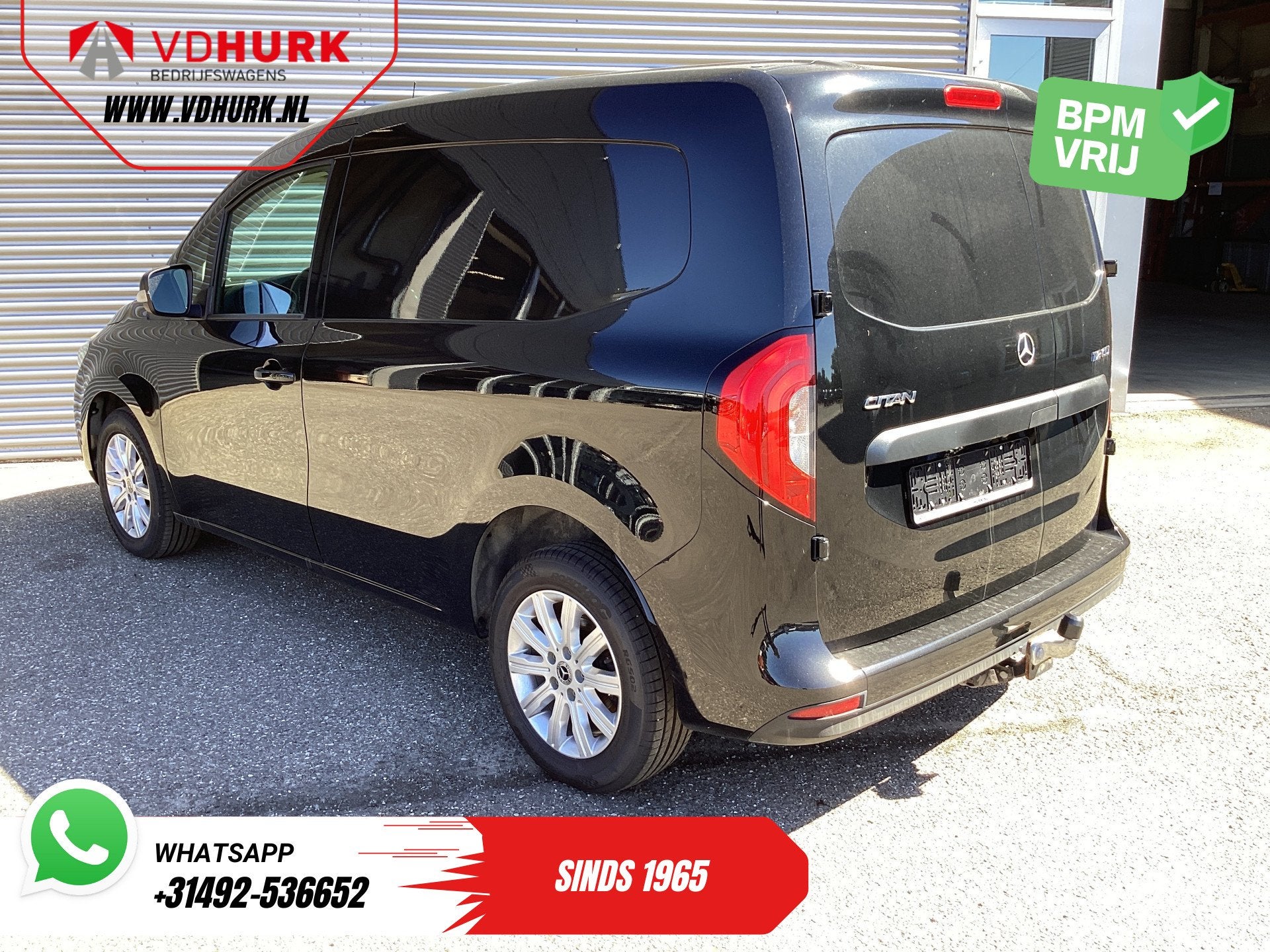 Mercedes-Benz Citan 112 CDI Aut. LED/ Stoelverw/ Keyless/ Ca, Auto's, Stof, Gebruikt, 4 cilinders, 1618 kg