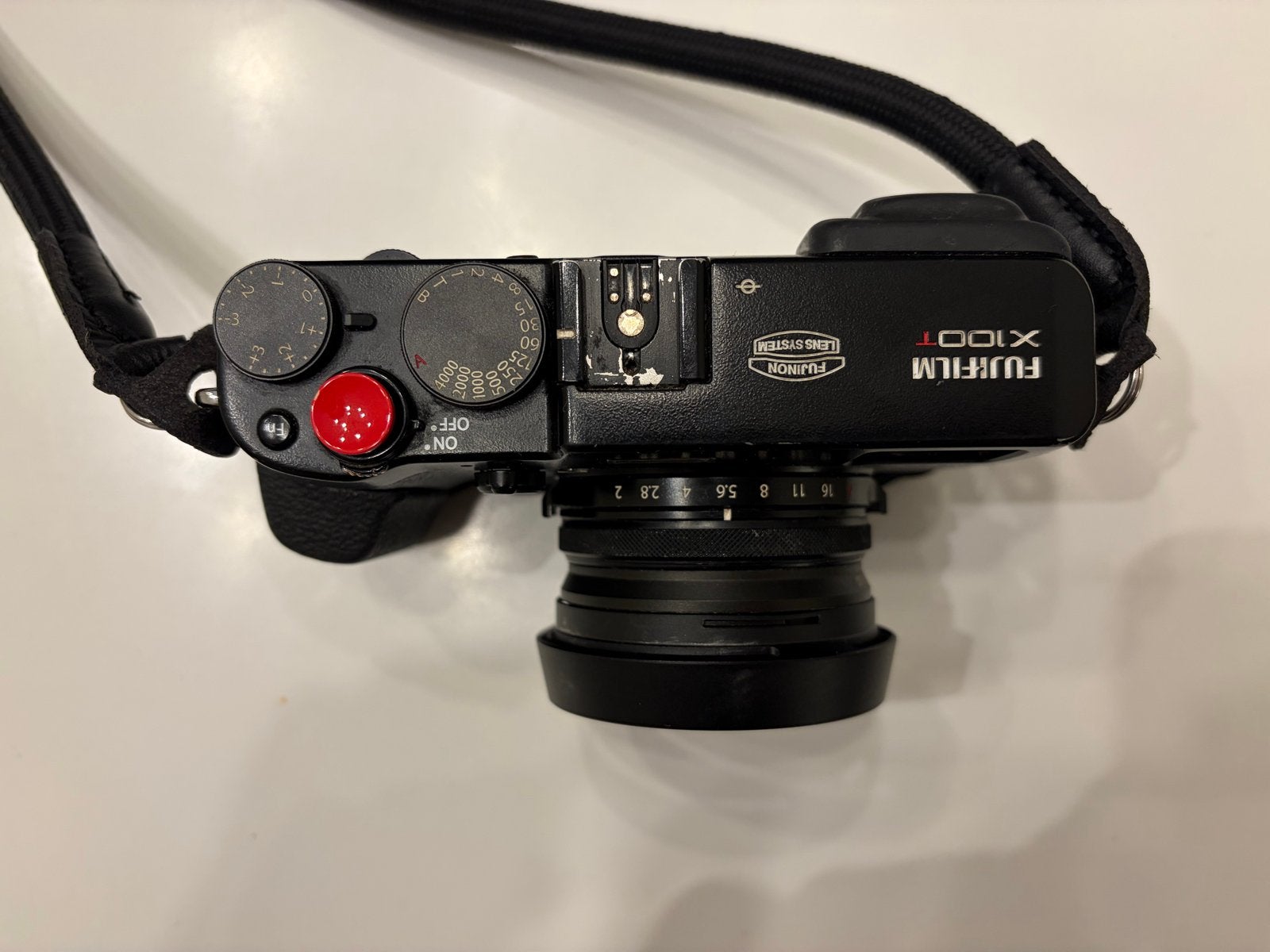 Fujifilm X100T, Ingebouwde flitser, Gebruikt, Ophalen of Verzenden, Fujifilm