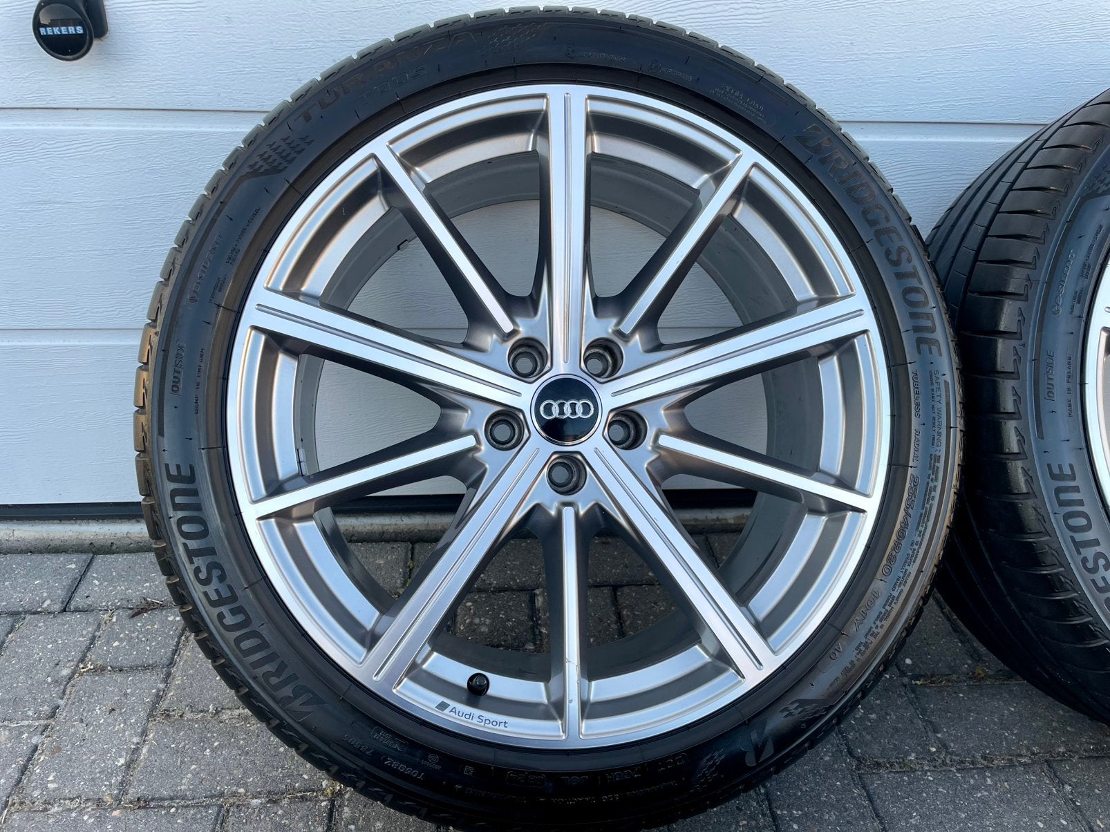 20 Inch Originele Audi A6 / A7 / Q3 Velgen 255/40/20 5x112 !, 255 mm, Banden en Velgen, Ophalen of Verzenden, 20 inch