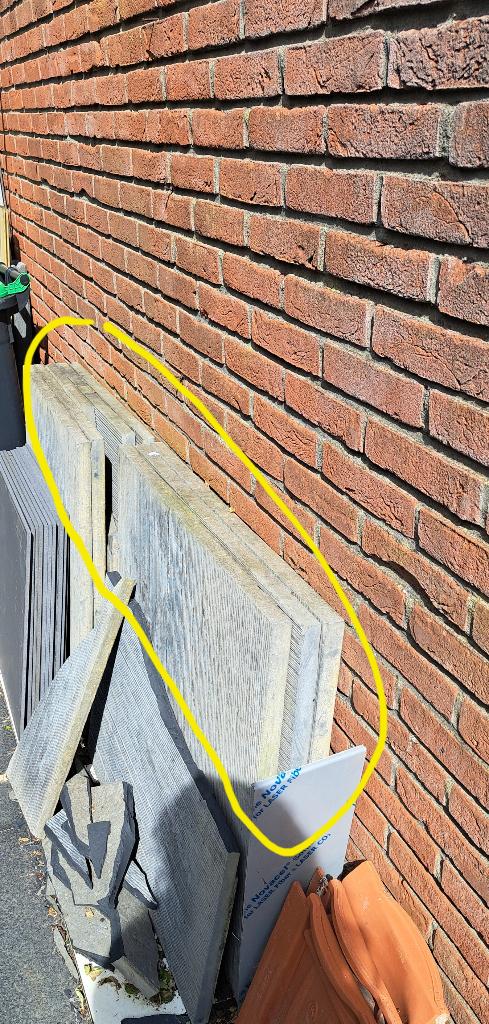 “Tuintegels, Ophalen, Zo goed als nieuw, Beton, Terrastegels