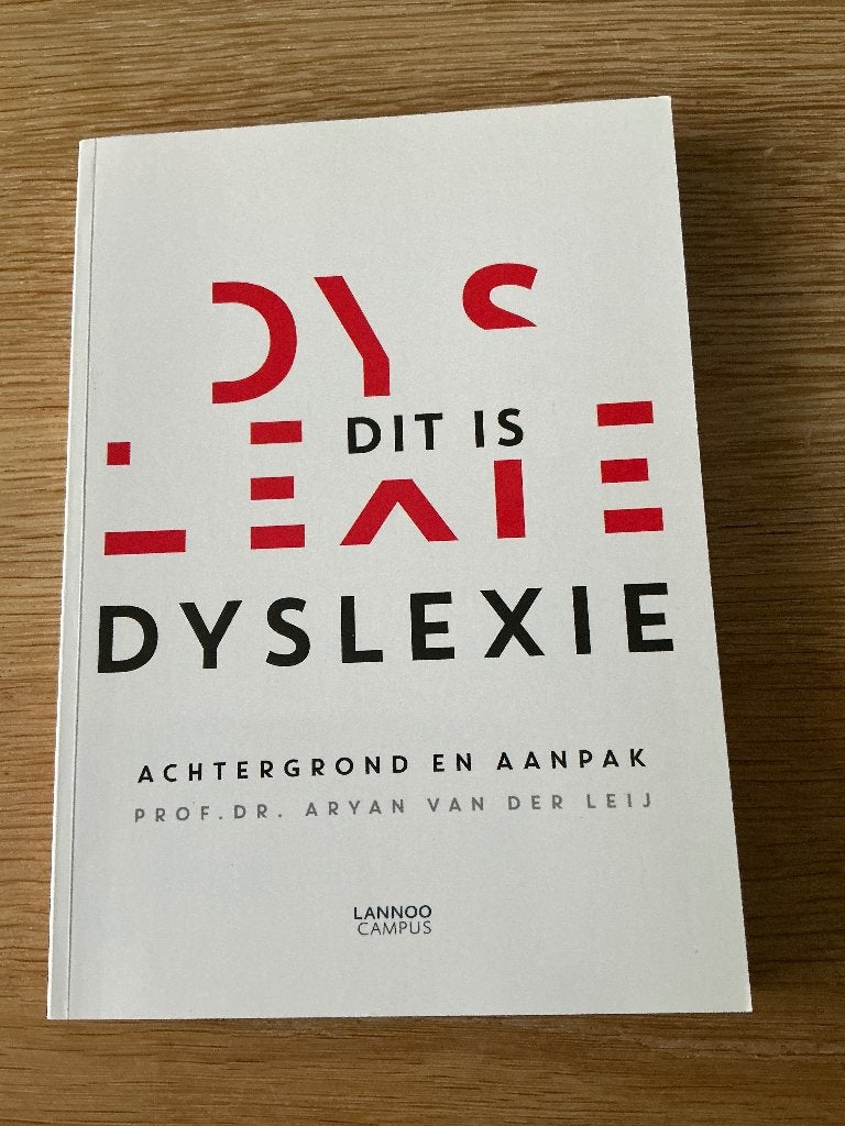 Dit is dyslexie Aryan van der Leij, Ophalen of Verzenden, Zo goed als nieuw