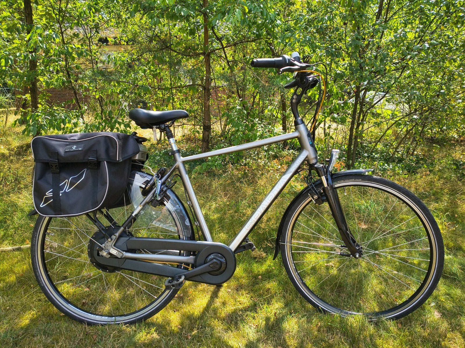 Sparta R5e elektrische fiets - 5 versnellingen, 7151 km, Fietsen en Brommers, Elektrische fietsen, Ophalen, Sparta, Gebruikt, 51 tot 55 cm