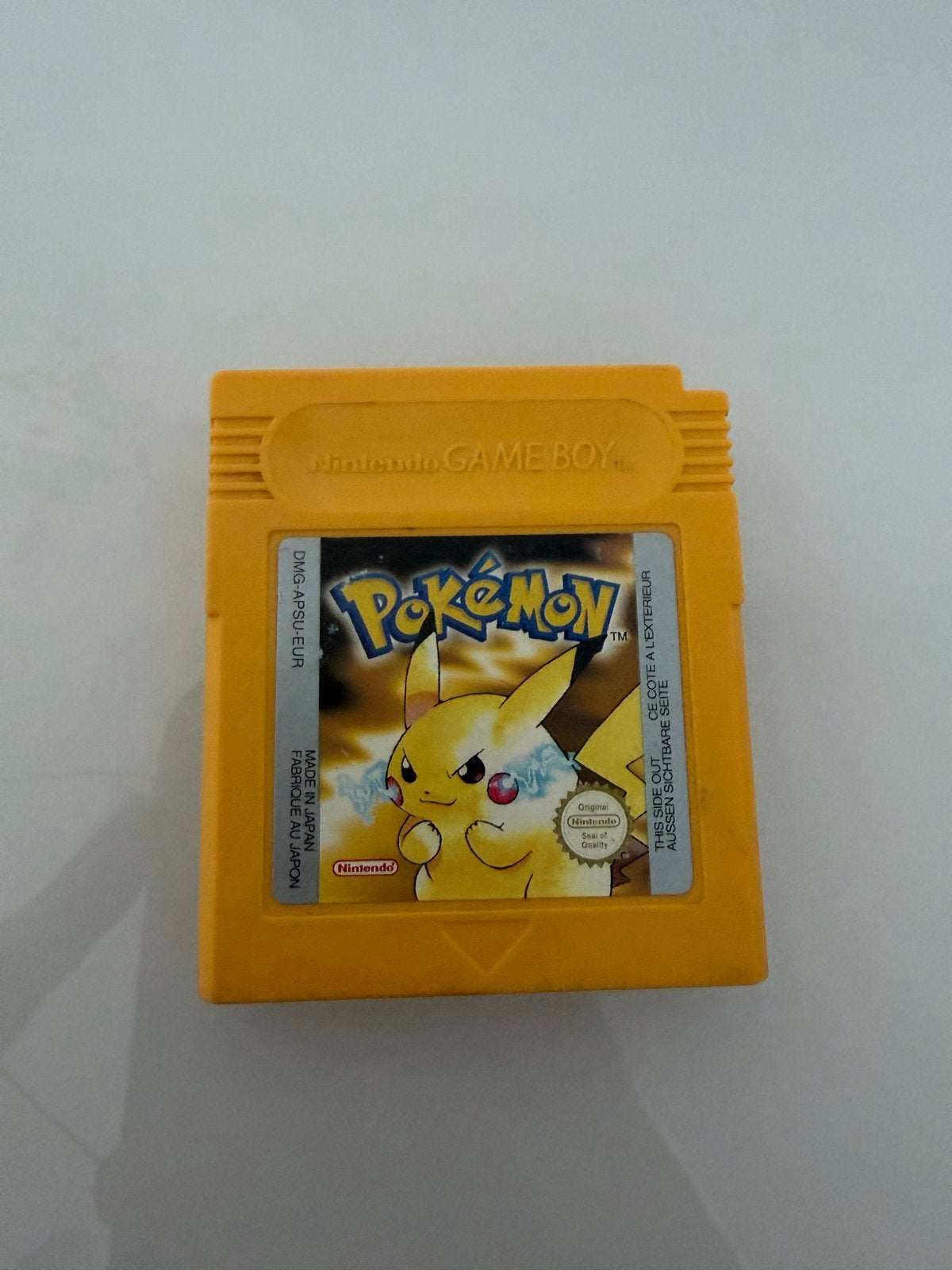 Pokémon Yellow Game Boy, Gebruikt, 1 speler, Ophalen of Verzenden, Role Playing Game (Rpg)
