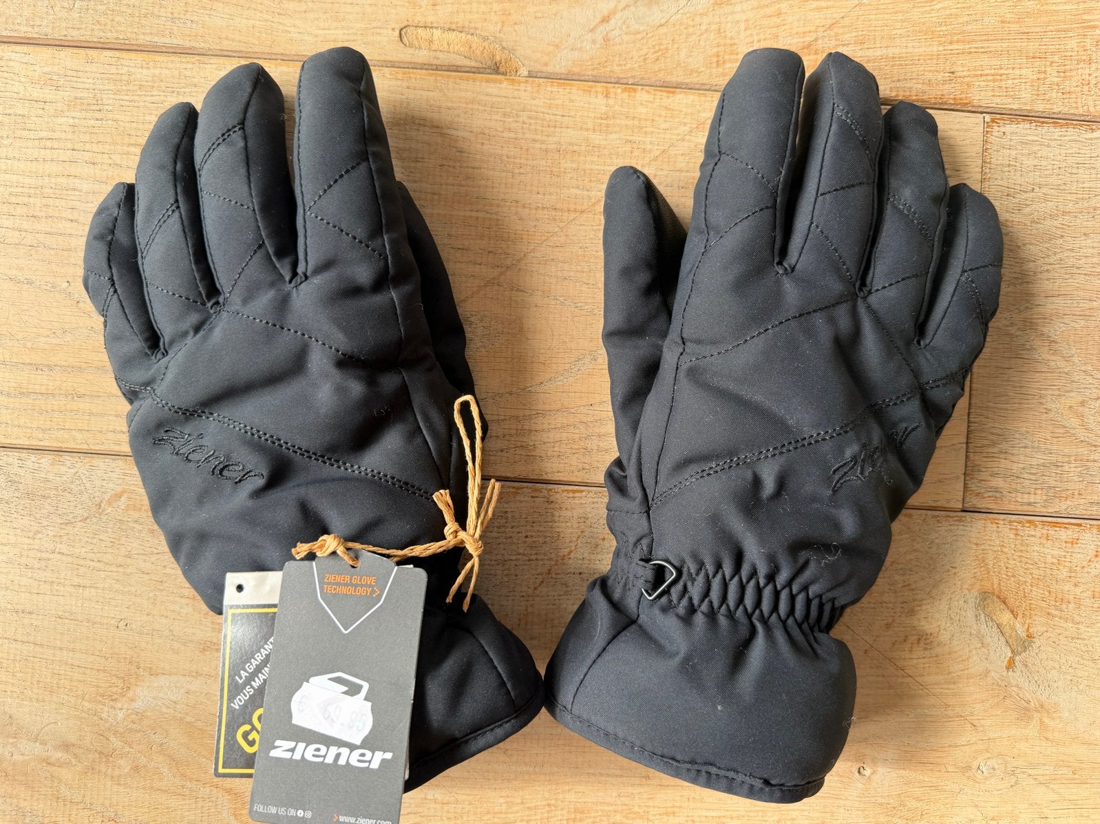 Ziener skihandschoenen maat 7,5 - Nieuw met kaartjes, Ophalen of Verzenden, Nieuw, Ziener, Overige typen