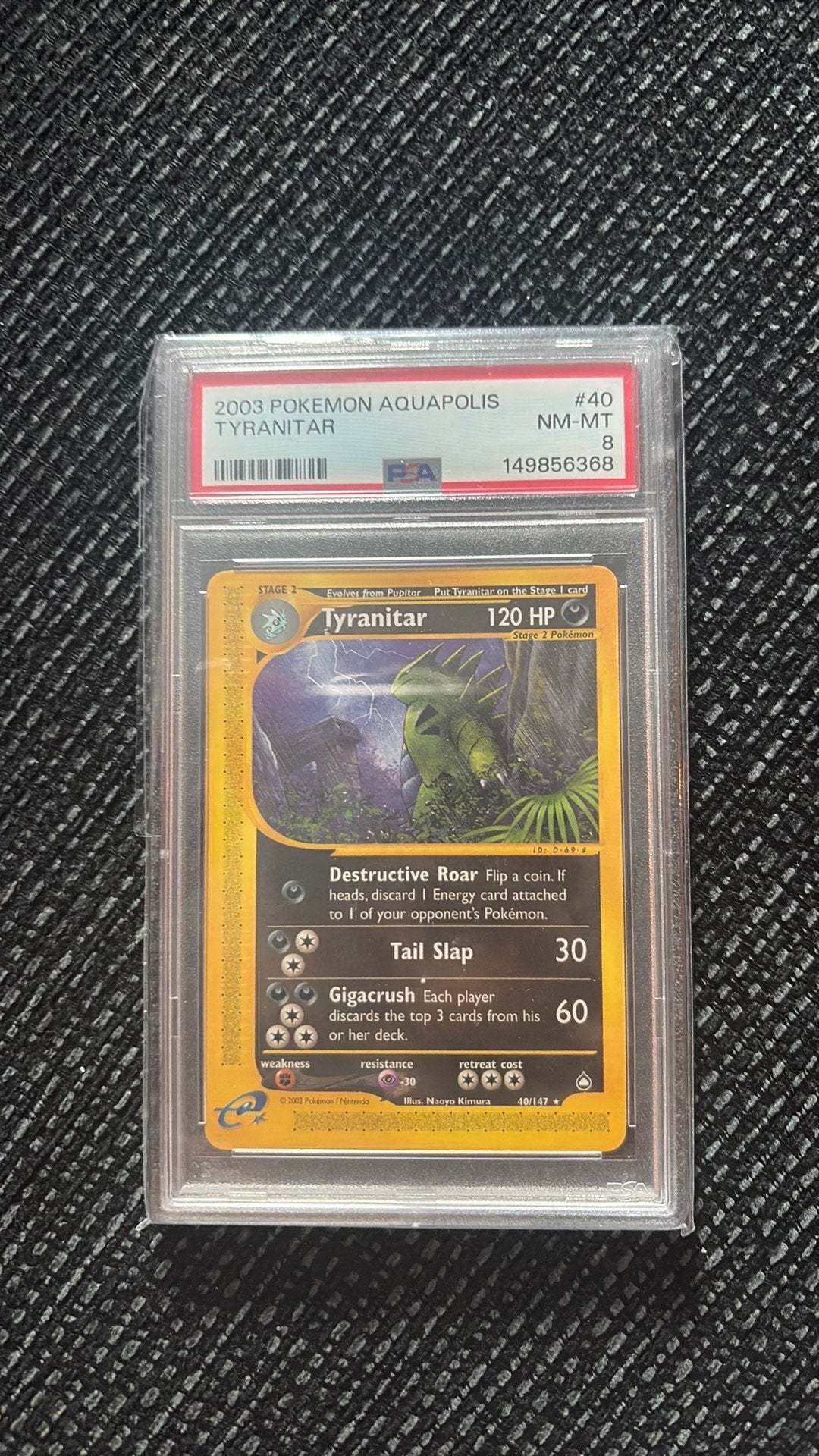 Tyranitar PSA8, Ophalen of Verzenden, Zo goed als nieuw