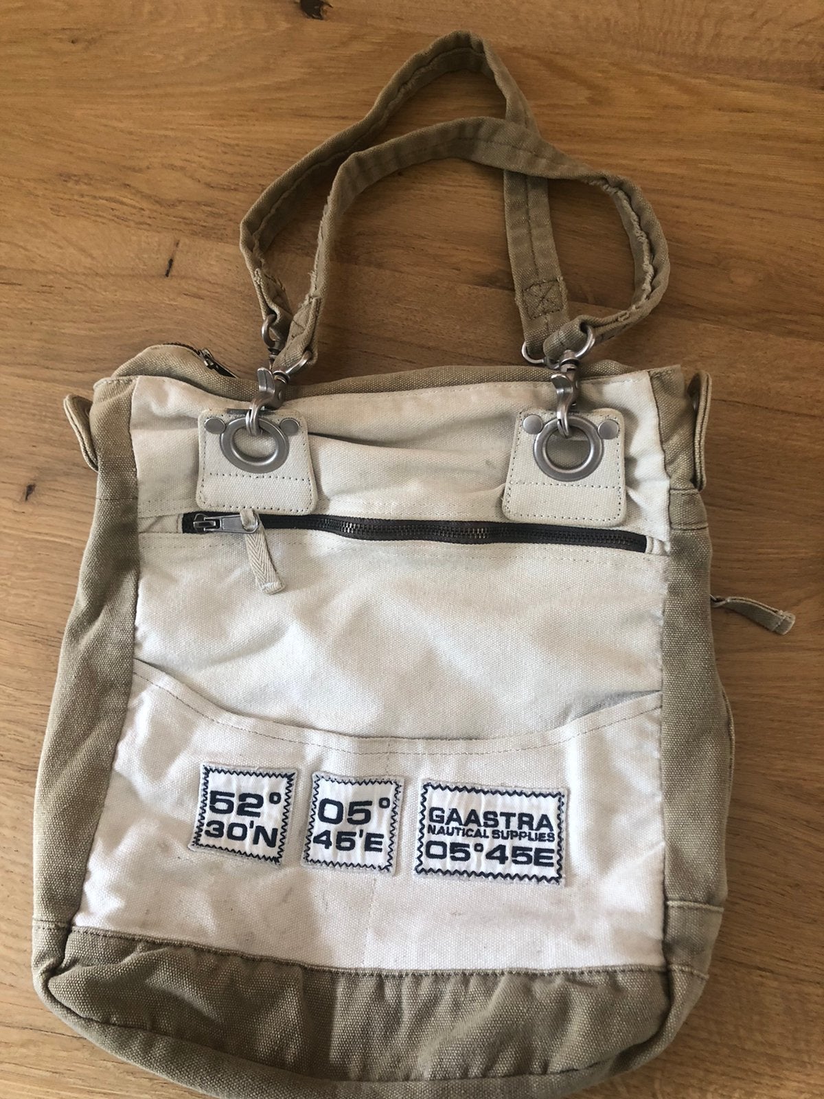 Gaastra tas van stof, Ophalen of Verzenden, Gebruikt, 30 cm of meer, Minder dan 35 cm