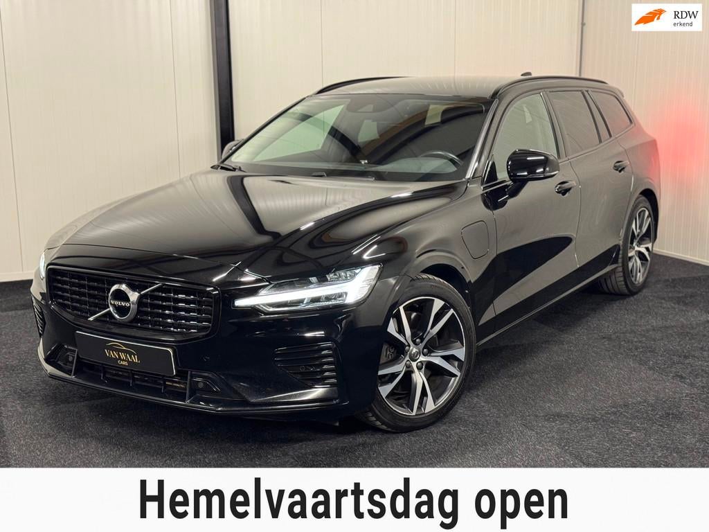 Volvo V60 2.0 T6 Recharge AWD R-Design 2021 340PK HARMAN/CAM, Automaat, Stof, Gebruikt, 4 cilinders