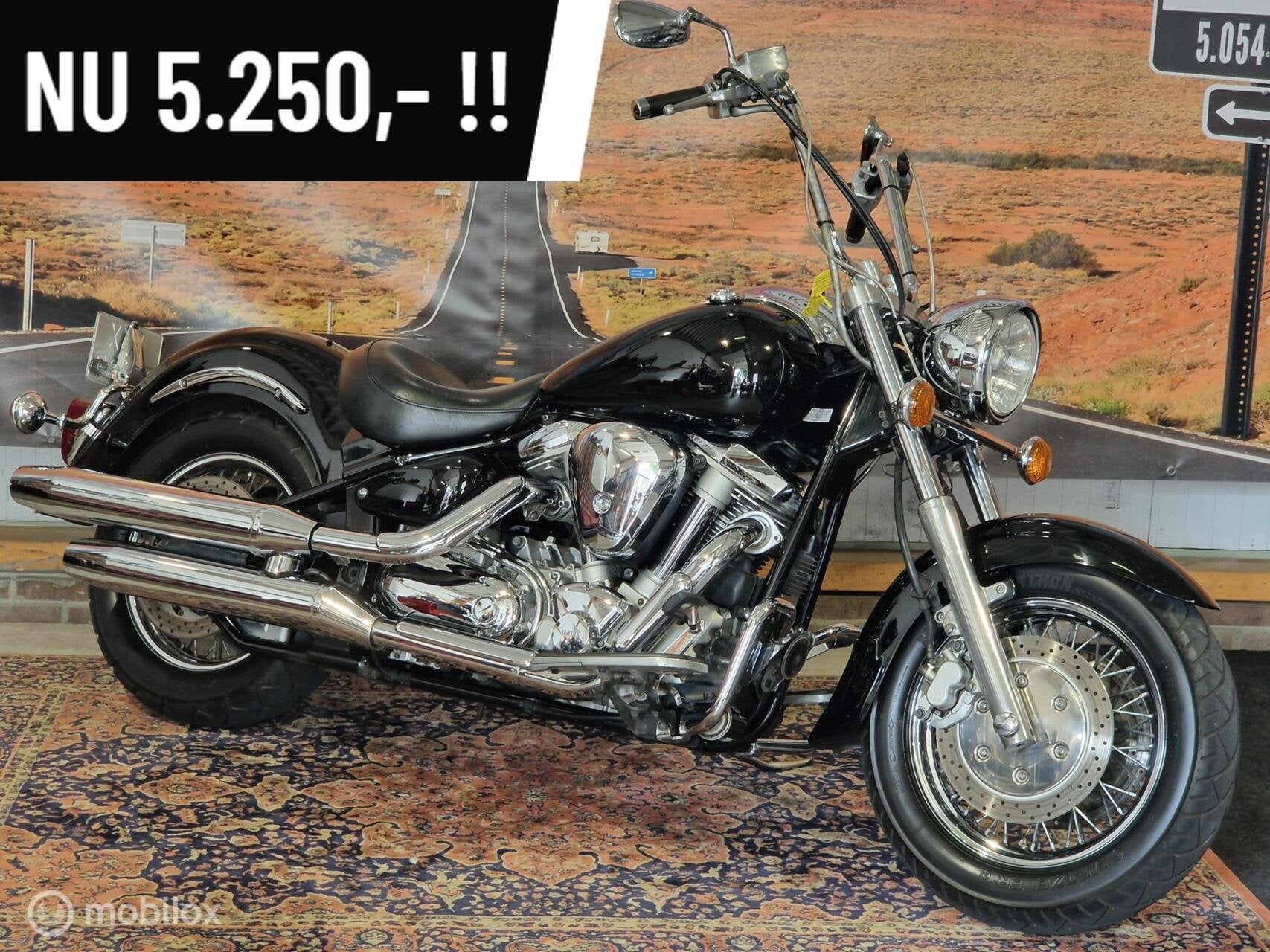 CUSTOM Yamaha XV1600 Wildstar XV 1600, Meer dan 35 kW, Schiphol rijk, Handgeschakeld, 1602 cc