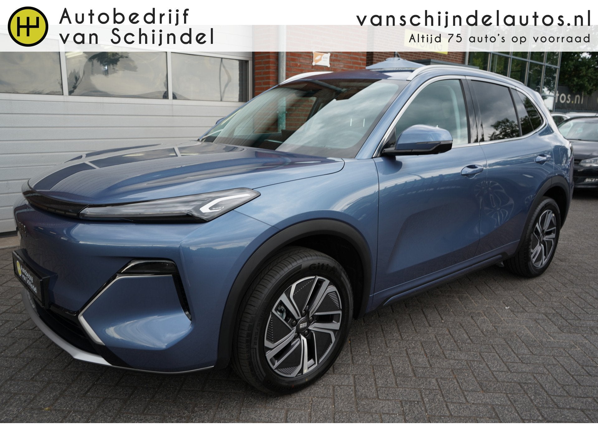 GEELY Starray EM-i 1.5 Pro 262pk PLUG-IN HYBRIDE NIEUW! 6X O, Auto's, 750 kg, 4 cilinders, Blauw, Automatische klimaatregeling