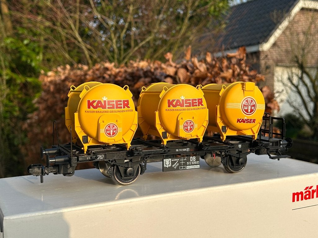 Marklin Spoor 1 58326 OVP Museumwagen 2006 KAISER-BRAUEREI, Wisselstroom, Ophalen of Verzenden, Märklin, Nieuw