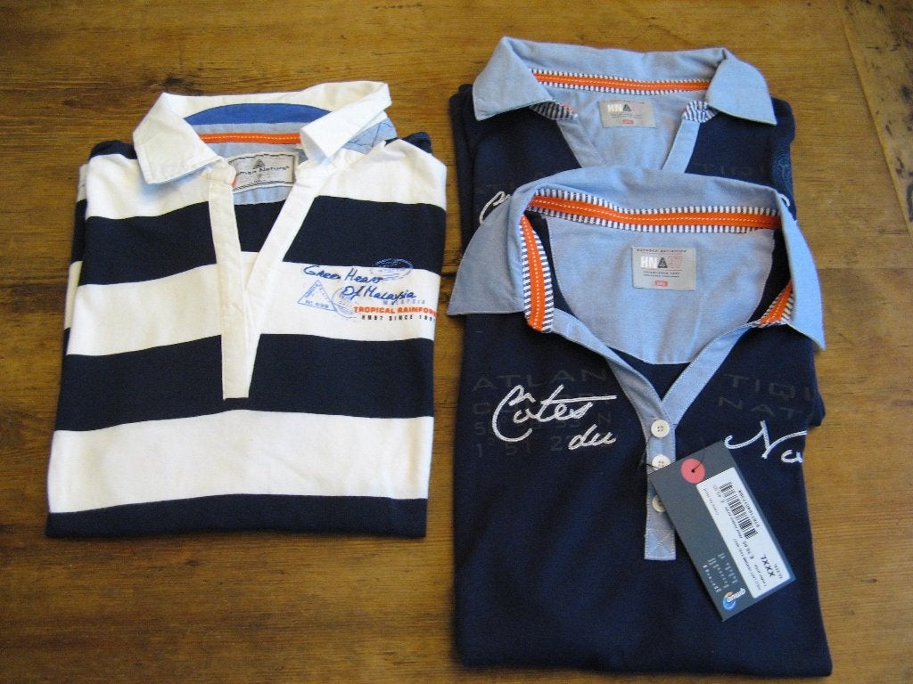 ANWB polo dames lady gerdine xxxl cotes du nord, Ophalen, Blauw, Zo goed als nieuw, Maat 46/48 (XL) of groter