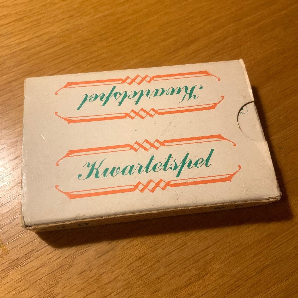 Vintage Kwartetspel Bussum - Lokale Bedrijven, Verzamelen, Speelkaarten, Jokers en Kwartetten, Ophalen of Verzenden, Gebruikt
