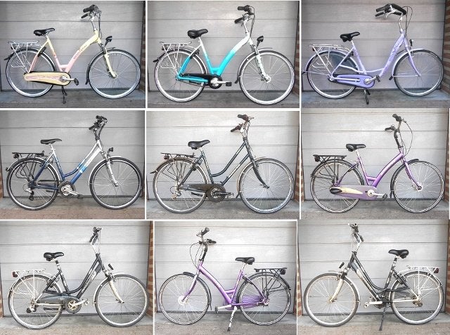 (Dames)fietsen va.€ 50,- Zie onze (Dames-)fietsadvertenties, Ophalen, 53 tot 56 cm, Versnellingen, Zo goed als nieuw