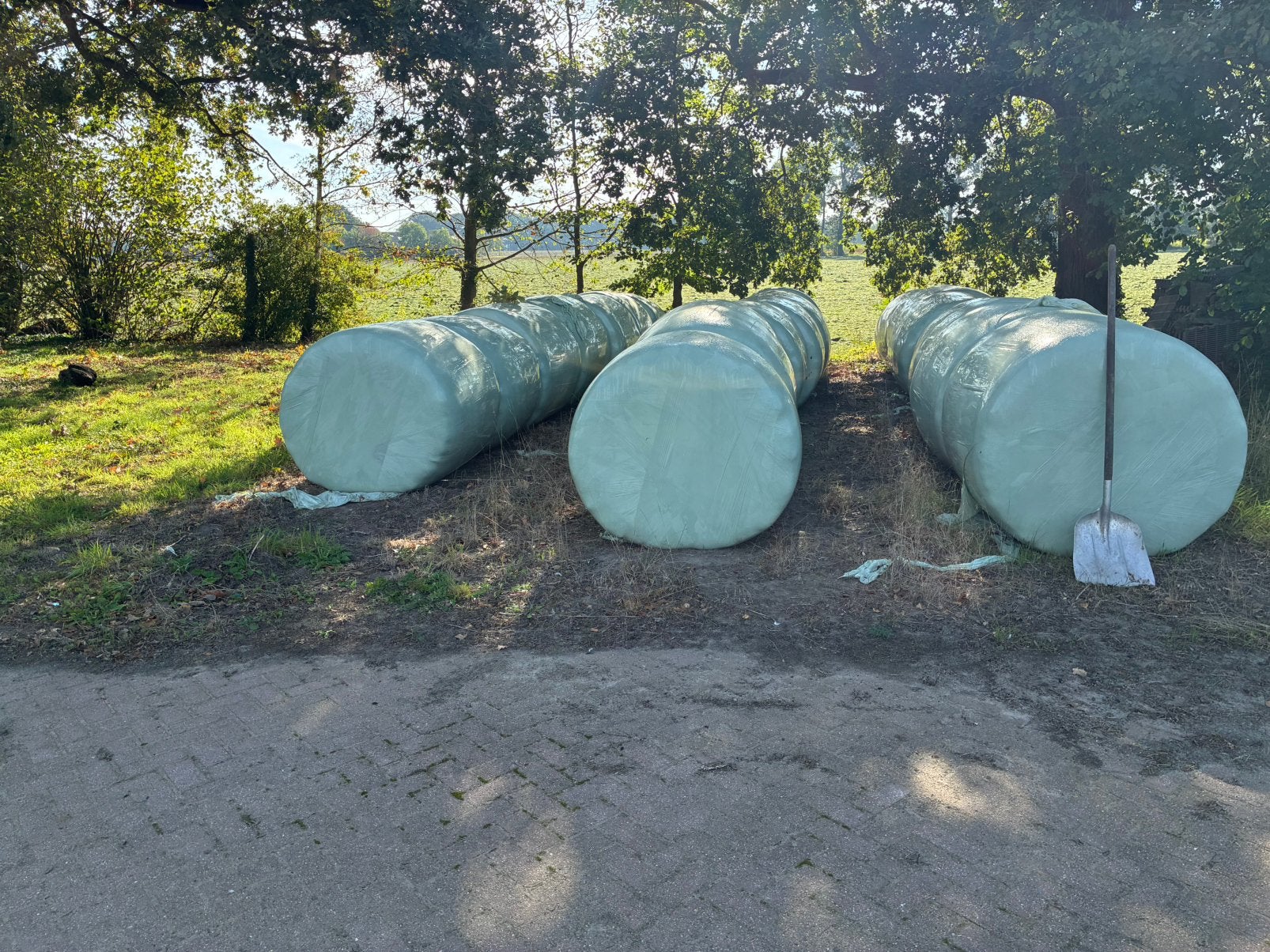 Te koop paarde hooi in grote ronde balen, Dieren en Toebehoren, Ophalen of Verzenden, Vee