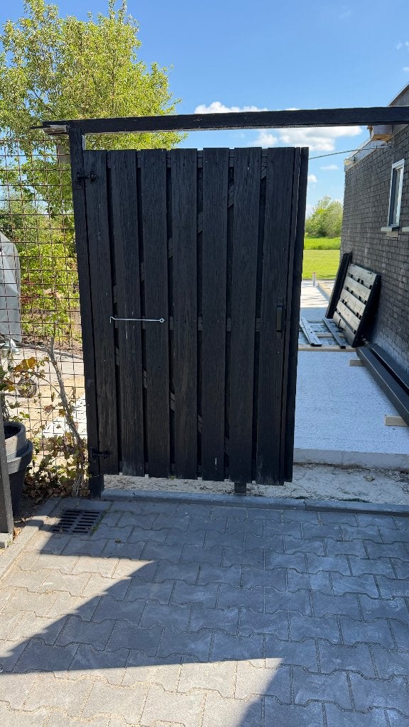 2 STUKS POORTDEUREN, Tuin en Terras, Tuinpoorten, Ophalen, Gebruikt, 150 tot 200 cm, IJzer