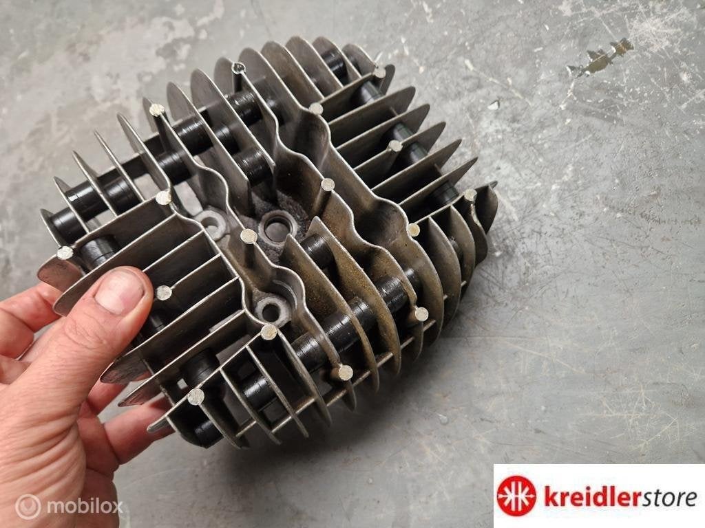 Kreidler RS Super Breitwand cilinderkop brede tap origineel, Fietsen en Brommers, Brommeronderdelen | Kreidler, Gebruikt, Kreidler