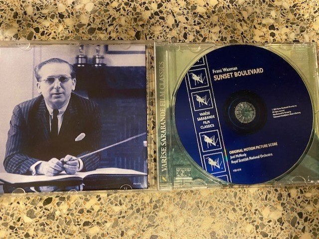 Sunset Boulevard, Soundtrack, Ophalen of Verzenden, Zo goed als nieuw, Soundtrack