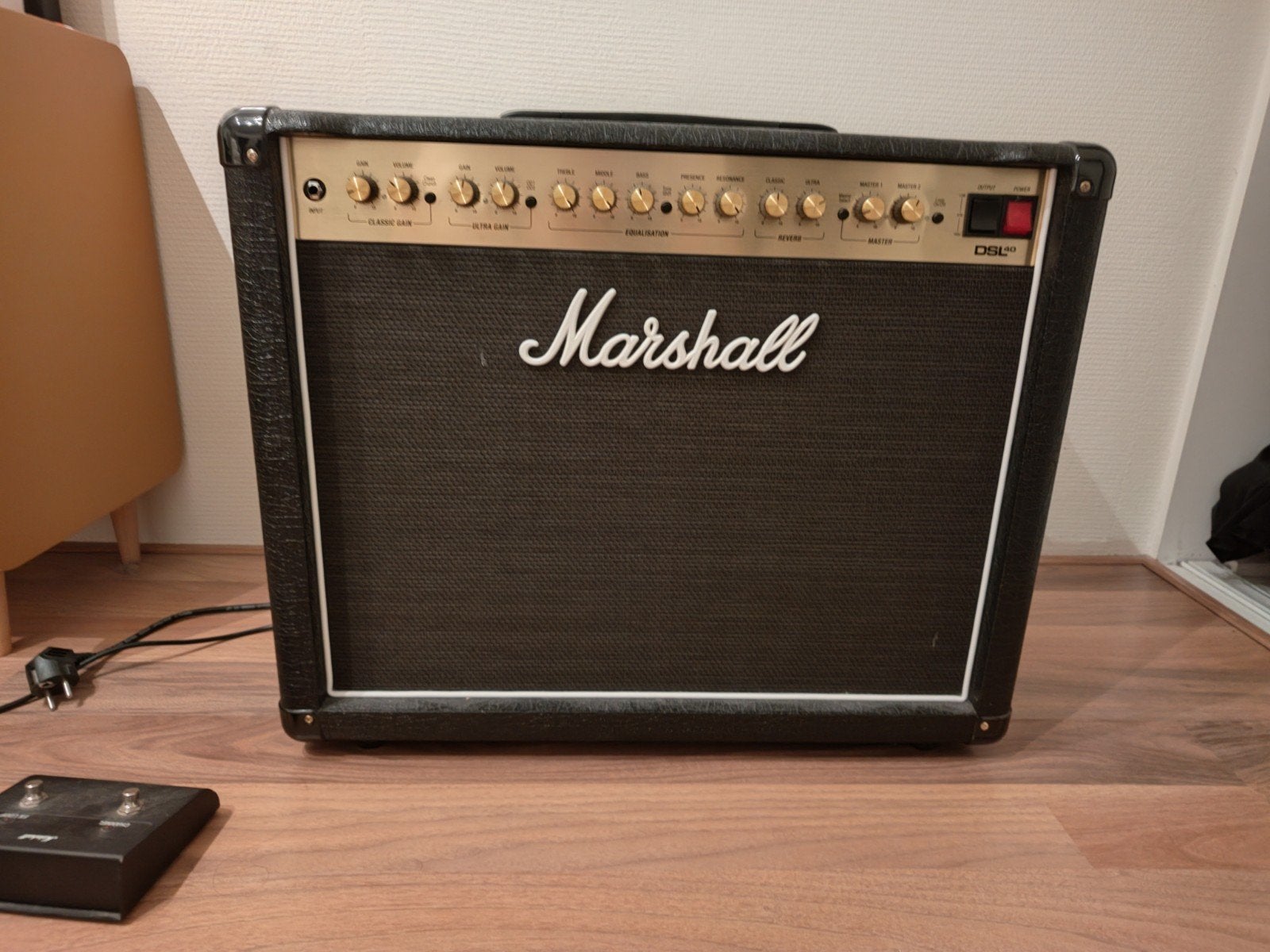 Marshall DSL40C Gitaarversterker Combo - Zo goed als nieuw, Muziek en Instrumenten, Ophalen, Zo goed als nieuw, Gitaar, 50 tot 100 watt