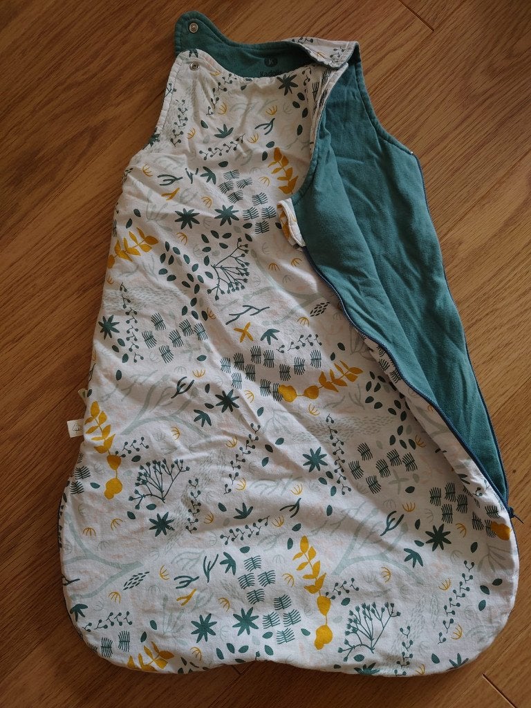 winter slaapzak 0-6 maanden, Made in EU, bio katoen, TOG 2,5, Ophalen of Verzenden, Gebruikt, Slaapzak