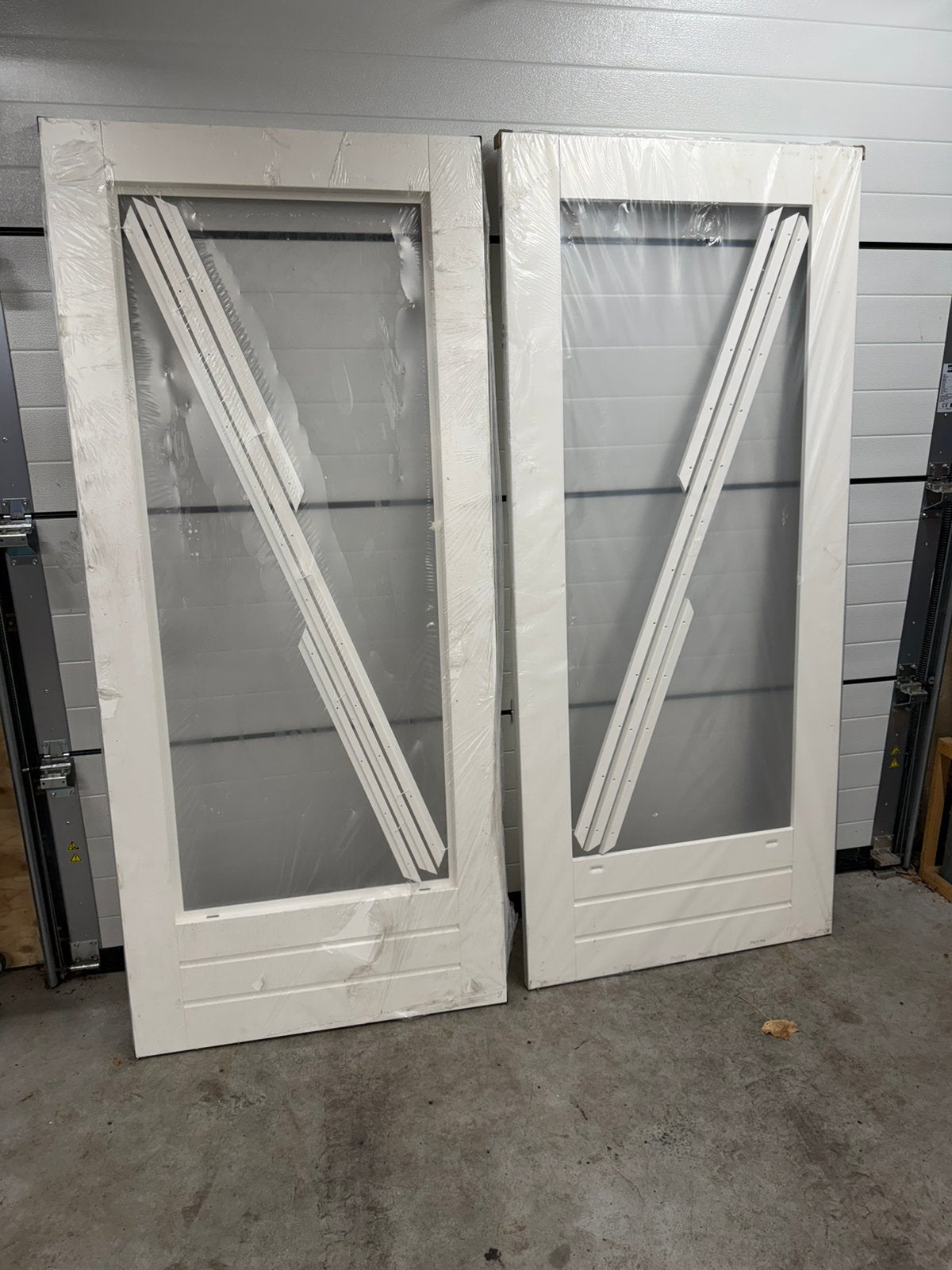 Nieuwe weekamp hardhouten deuren verschillense maten, Ophalen, 80 tot 100 cm, Nieuw, Buitendeur