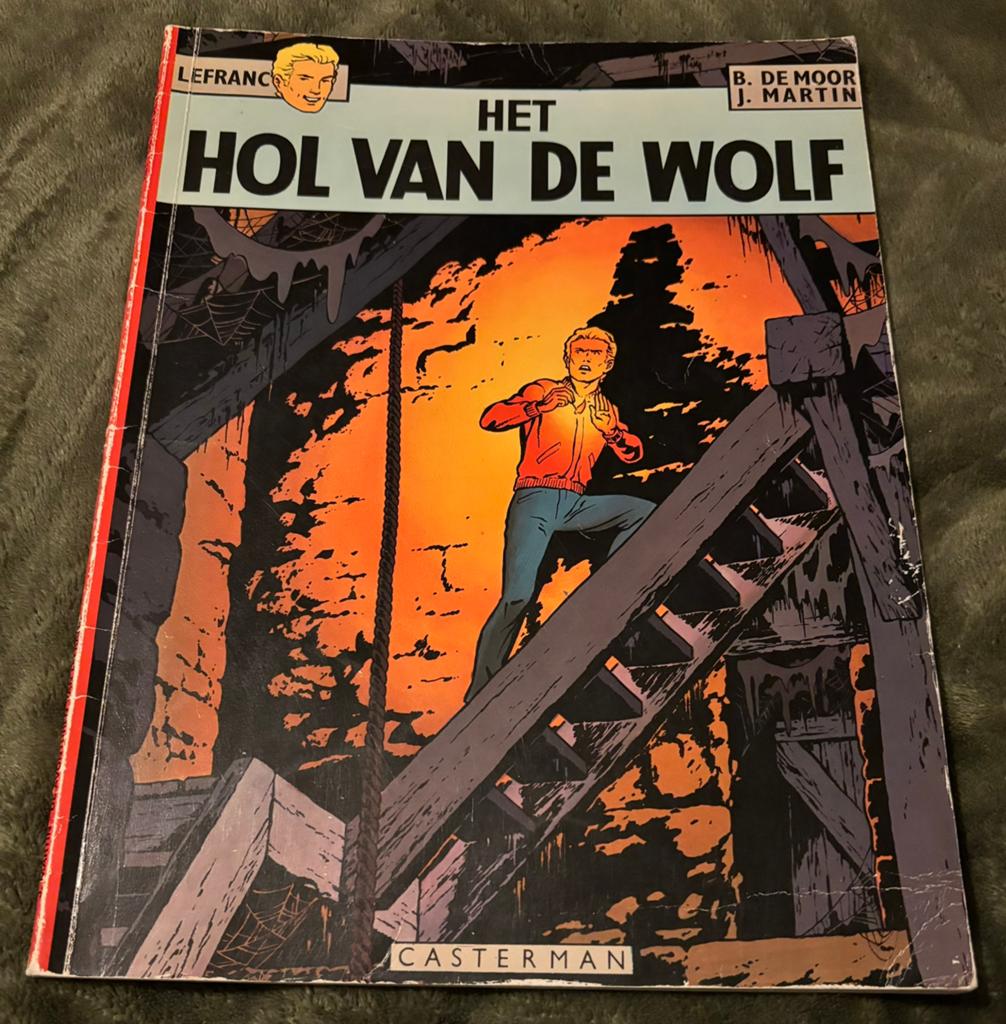LeFranc strip (Uitgeverij Casterman): Het hol van de wolf, Boeken, Eén stripboek, Ophalen of Verzenden, Gelezen